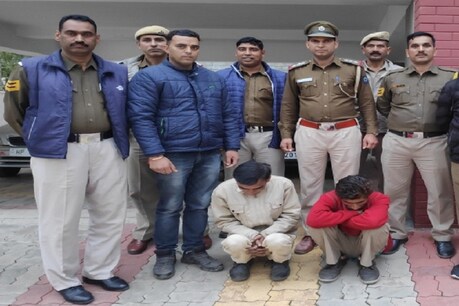 गिरफ्तार किए गए नशा तस्करों के साथ सुंदरनगर की पुलिस टीम