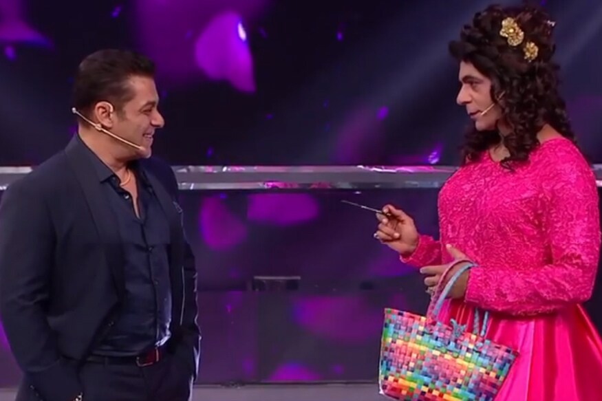 Salman Khan, Bigg Boss 13, Sunil Grover, Salman Khan bhabhi, Bigg Boss 13 funny video, bigg boss wife sunil grover, bollywood, entertainment, सलमान खान, बिग बॉस 13, सुनील ग्रोवर, सलमान थान ती