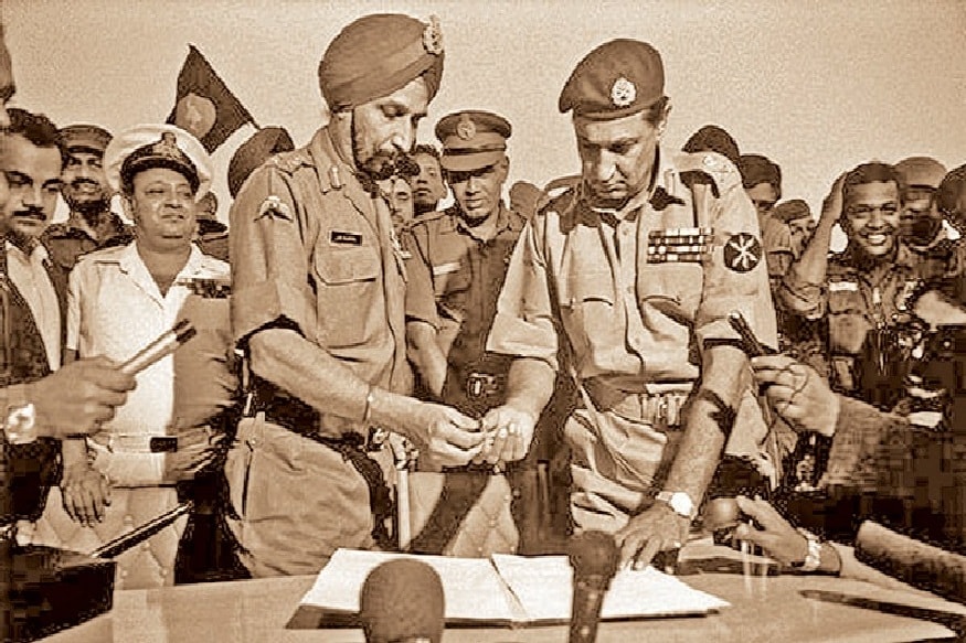 vijay diwas after 13 days of india pak 1971 war 93 thousands pakistani armymen surrender before indian army
