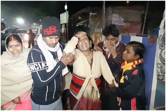 आरा में अपराधियों ने मिठाई दुकानदार समेत दो लोगों की हत्या कर दी. मौत पर रोते-बिलखते परिजन.