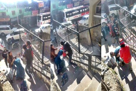 VIDEO: शिमला बस स्टेंड के पास युवकों और किन्नरों के बीच मारपीट, कपड़े उतारे VIDEO: शिमला बस स्टेंड के पास युवकों और किन्नरों के बीच मारपीट, कपड़े उतारे