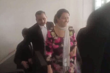 सुनवाई के दौरान हनीप्रीत आत्मविश्वास से भरी दिखाई दी.