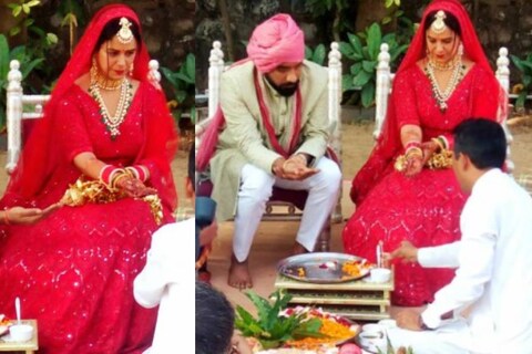 मोना स‍िंह ने मुंबई में शादी की है. (Instagram)  