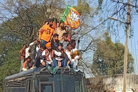 सागर में युवक को ज़िंदा जलाने के विरोध में बीजेपी का आज फिर प्रदेश व्यापी आंदोलन