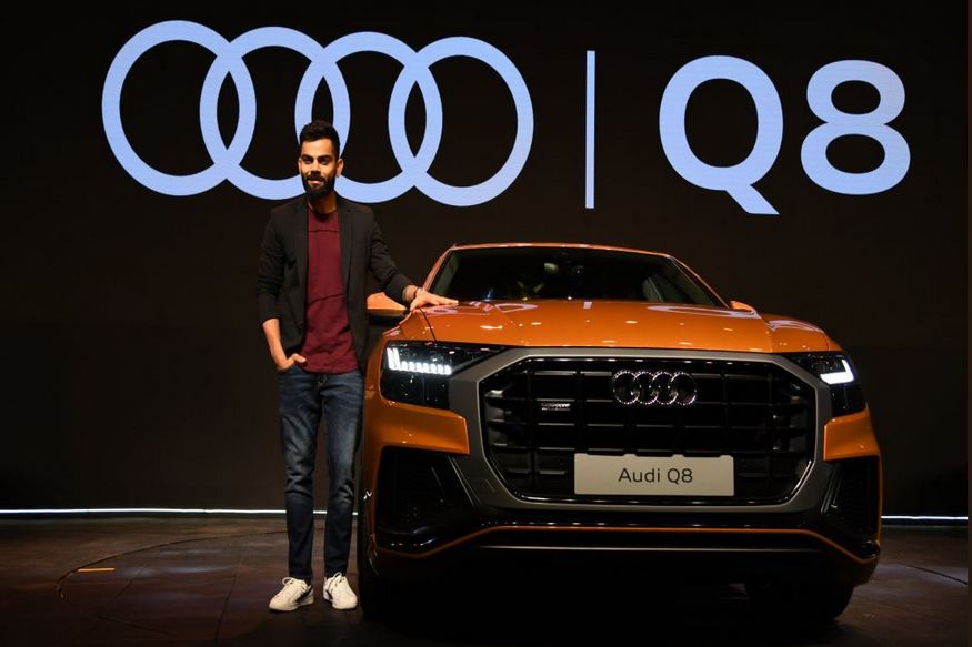 य ब म स ल क र खर दन व ल पहल भ रत य बन व र ट क हल ब ल अन ष क क स थ ज ऊ ग ड र इव पर Team India Captain Virat Kohli Becomes The First Owner Of Audi Q8 Says Will Go