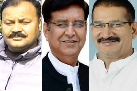 हरीश धामी (बाएं), प्रीतम सिंह (बीच में) दिल्ली जाने का ऐलान कर चुके हैं तो किशोर उपाध्याय (दाएं) के भी दिल्ली जाने की चर्चाएं हैं.