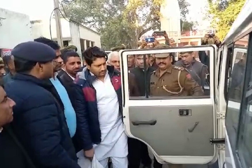 शामली के कैराना से समाजवादी पार्टी MLA नाहिद हसन गिरफ्तार, 14 दिन की जेल-  Samajwadi Party MLA Nahid Hasan of Kairana arrested and sent 14 day  judicial custody by shamli court in
