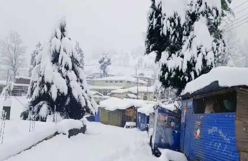 बर्फबारी-snowfall