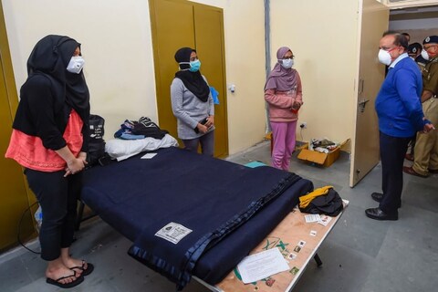 शिविर में रखे लोगों में 7 लोग मालदीव के भी शामिल हैं.