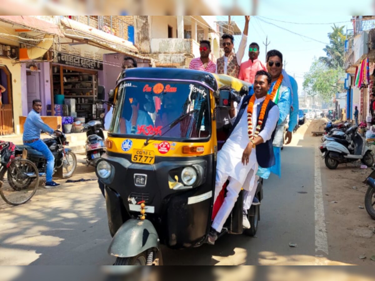 कवासी लखमा के बेटे हरीश लखमा