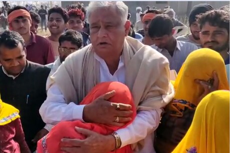 क्षेत्र की कई महिलाएं सांसद के गले मिलकर रोने लगीं तो उन्होंने भरोसा दिलाया कि नुकसान का सर्वे करवाया जाएगा.