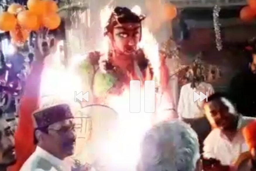 कोरोना दहन