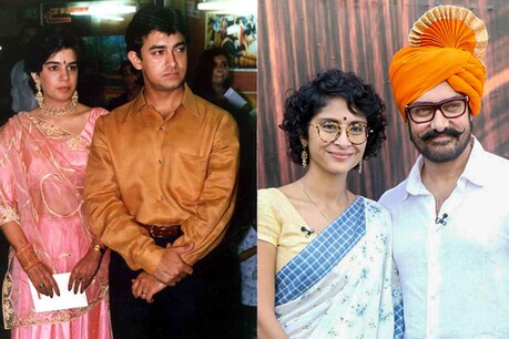 आमिर खान ने पहली पत्नी के लिए लिखा था खून से खत, लगान में लड़े किरण से नैन  । Birthday Special know here about the love life of Aamir Khan with Reena