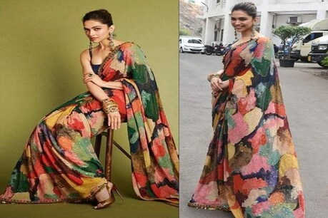 कंगना से लेकर दीपिका तक Bollywood Divas की पहली पसंद है मल्टी कलर्ड साड़ी, ऐसे करें कैरी कंगना से लेकर दीपिका तक Bollywood Divas की पहली पसंद है मल्टी कलर्ड साड़ी, ऐसे करें कैरी