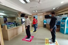 COVID-19: सोशल डिस्टेंसिंग के लिए रायपुर नगर निगम ने अपनाया ये तरीका, देखें PHOTOS