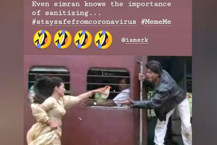 Kajol, Shah Rukh Khan, Coronavirus, Kajol Shah Rukh Khan Meme, Coronavirus Meme, Dilwale Dulhania Le Jayenge