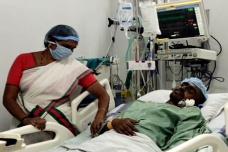 मां सिलम्मा अपनी पुत्रवधू को लेकर 3 दिन में 6 राज्यों की सीमा पार करते हुए जोधपुर एम्स पहुंची.