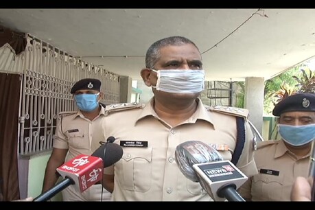 भागलपुर में हुई घटना की जानकारी देते डीएसपी