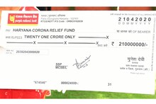 गुरुग्राम के इस गांव ने तोड़ा कोरोना फंड में दान देने का रिकॉर्ड