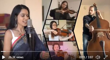 COVID-19 की लड़ाई में साथ आए 9 देशों के 17 आर्टिस्ट, ऐसे दिया शांति का संदेश COVID-19 की लड़ाई में साथ आए 9 देशों के 17 आर्टिस्ट, ऐसे दिया शांति का संदेश