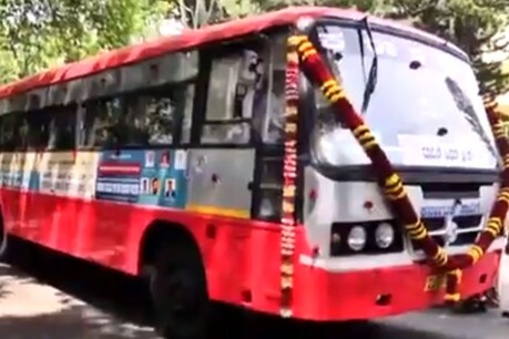 कर्नाटक में कोविड 19 टेस्‍ट बढ़ाने के लिए बसों को बनाया गया क्‍लीनिक