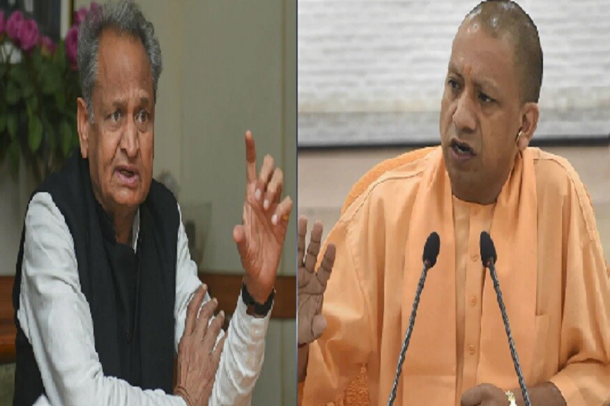 बस किराया विवाद: यूपी CM योगी के आरोपों का अशोक गहलोत ने दिया ये जवाब...