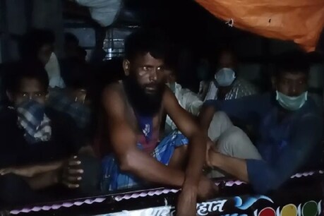 जालौन: कानपुर देहात बॉर्डर पर महाराष्ट्र से आ रहे 1200  मजदूरों को पुलिस ने रोका, विरोध