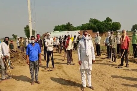 दबंगों ने मजदूरों को काम करने से मना किया और नहीं मानने पर चलाई गोलियां