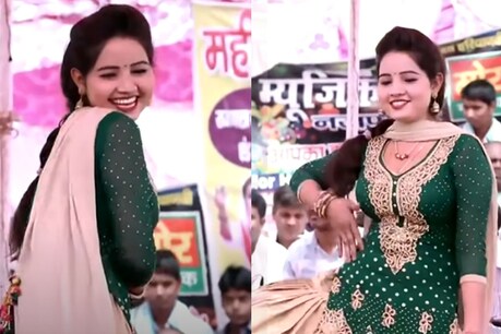 सपना चौधरी के इस HIT गाने पर सुनीता बेबी ने लगाएं जबदस्त मूव्स, स्टेज पर ऐसे बरसे नोट