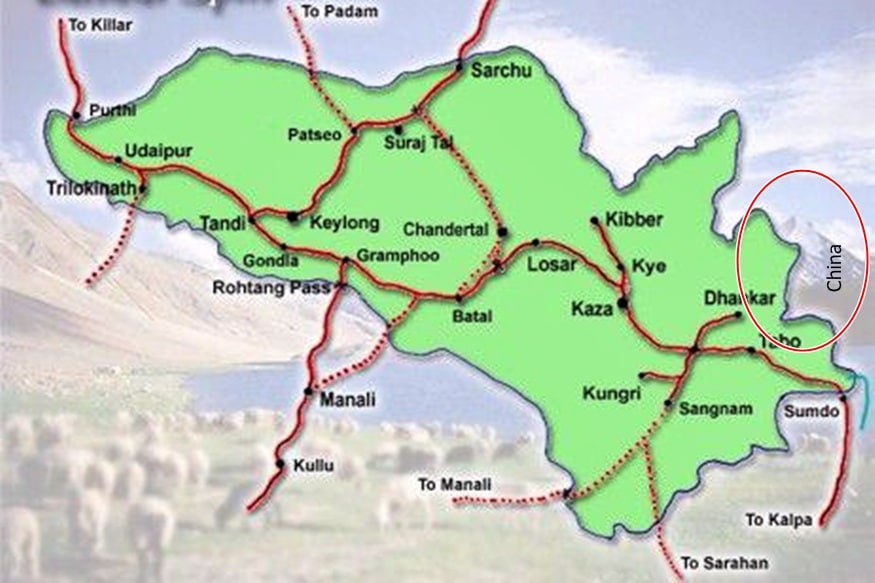 हिमाचल में किन्रौर और लाहौल स्पीति में बॉर्डर एरिया है.