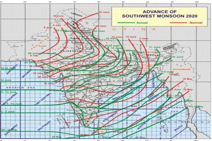 Weather Update: मरुधरा के लोगों के लिए खुशखबरी, मानसून ने किया राजस्थान में प्रवेश Rajasthan weather update live-Jaipur- monsoon entered- rainy season started- good news- meteorological department