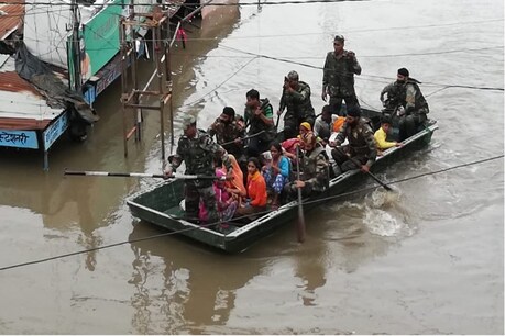 गत वर्ष कोटा में बाढ़ से निपटने के लिए सेना को बुलाना पड़ा था. (फाइल फोटो)