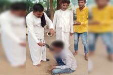Video: पाली में पंच-पटेलों की दादागिरी, युवक को जूते से पानी पिलाया