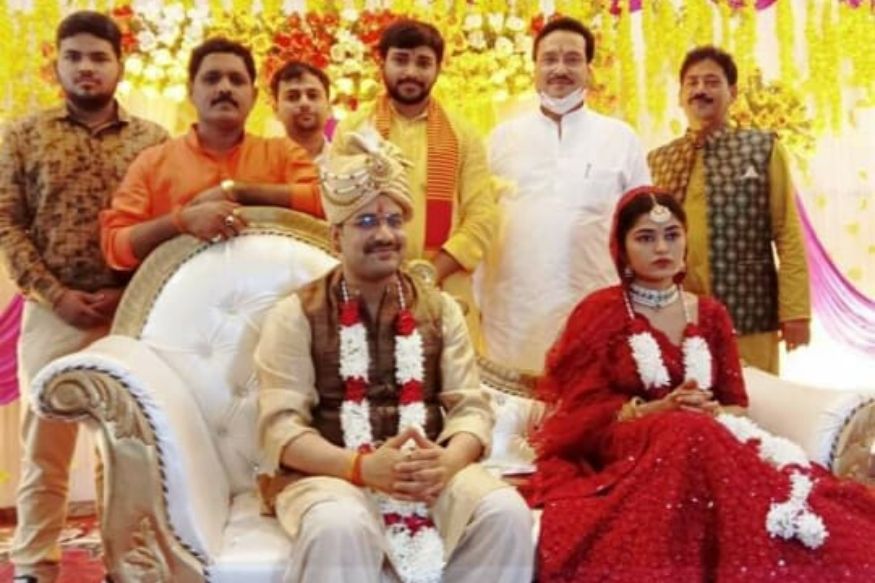 परिणय सूत्र में बंधे निर्दलीय विधायक अमनमणि त्रिपाठी