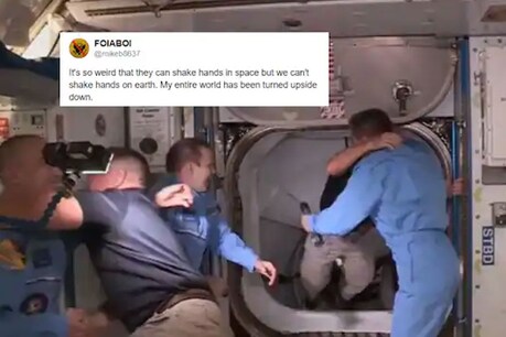 कोरोना वायरस संकट में लोगों को जला रहा ISS में अंतरिक्ष यात्रियों का VIDEO, ये है वजह कोरोना वायरस संकट में लोगों को जला रहा ISS में अंतरिक्ष यात्रियों का VIDEO, ये है वजह