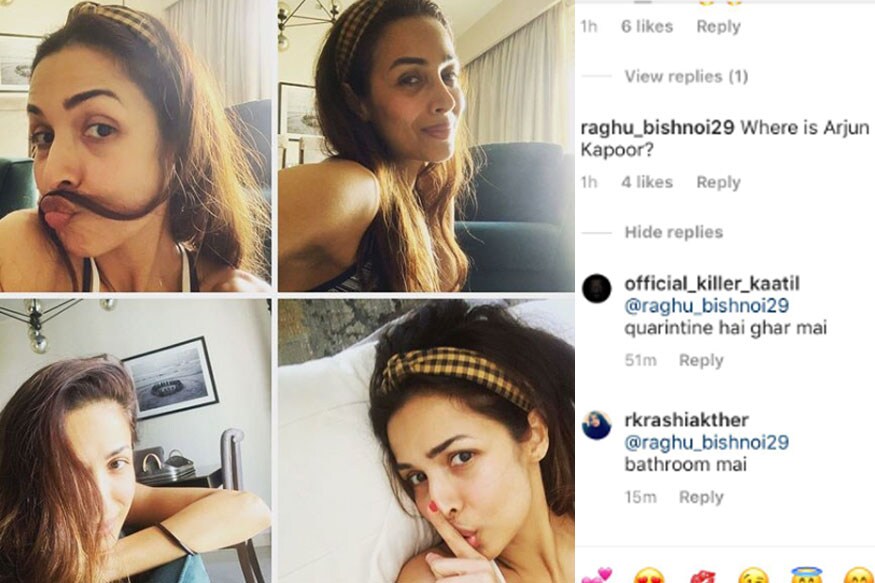 Bollywood, Social Media, Viral photo, Malaika Arora, Malaika Arora selfie, Arjun Kapoor, मलाइका अरोड़ा, बॉलीवुड, सोशल मीडिया, मलाइका अरोड़ा सेल्फी, अर्जुन कपूर
