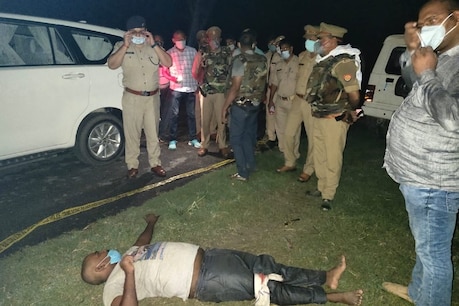 रायबरेली: हत्या के मामले में फरार चल रहे बदमाशों ने पुलिस की गाड़ी पर की फायरिंग,  मुठभेड़ में चढ़े हत्‍थे