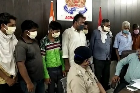 आगरा पुलिस का खुलासा: ट्रांसपोर्ट गोदाम को खाली कराने के लिए कराया गया ब्लास्ट, 9 गिरफ्तार