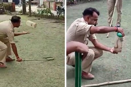 प्रतापगढ़: यूपी पुलिस के दरोगा ने थाने के अंदर 2.30 मिनट में ही पकड़ ली नागिन, देखें VIDEO