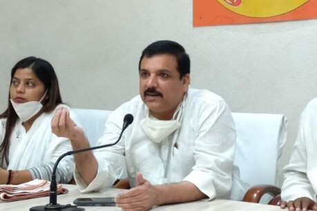 AAP सांसद संजय सिंह का योगी सरकार पर प्रहार, कहा-कोरोना और क्राइम रोकने में पूरी तरह विफल