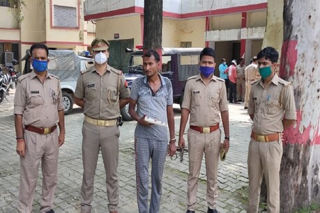 आजमगढ़: इंस्पेक्टर पर गोली चलाकर फरार हुआ इनामी सुरेंद्र उर्फ करिया मुठभेड़ में गिरफ्तार