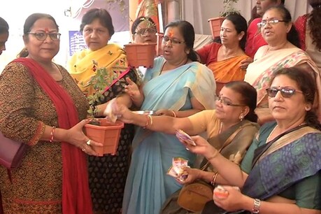 सांवेर उपचुनाव: मंत्री की नैया पार लगाने के लिए BJP का अनोखा अभियान, घर-घर बांटे जाएंगे तुलसी के पौधे सांवेर उपचुनाव: मंत्री की नैया पार लगाने के लिए BJP का अनोखा अभियान, घर-घर बांटे जाएंगे तुलसी के पौधे