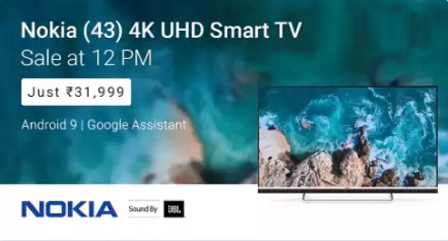 Nokia की स्मार्टTV की सेल फ्लिपकार्ट पर चल रही है.
