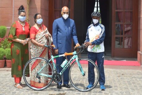 बिहार: रियाज के सपनों को राष्ट्रपति की मदद से मिलेगी रफ्तार, गिफ्ट में मिली रेसिंग साइकिल