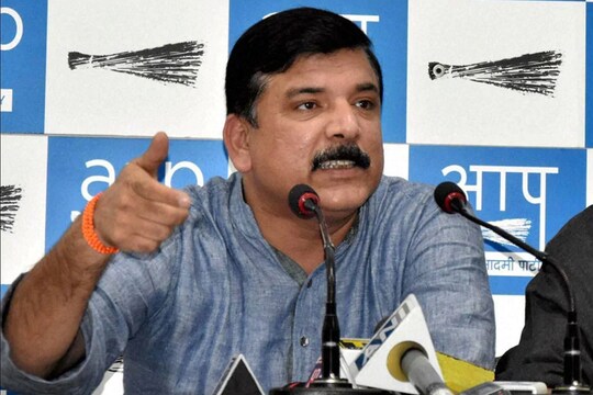 AAP नेता संजय सिंह   (File Photo)