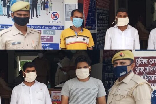 बेरोजगार हुए तो बन गए फर्जी पुलिसवाले, करने लगे अवैध वसूली. चार गिरफ्तार.