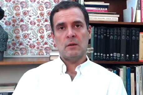 राहुल गांधी ने साधा सरकार पर निशाना.