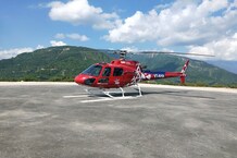 PHOTOS: ताया को MRI करवाने के लिए हेलिकॉप्टर में मनाली से मंडी लाया भतीजा