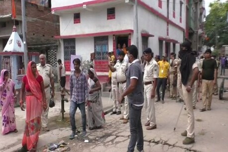 बेतिया में हंगामा