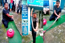 PHOTOS: कांगड़ा में SBI की शाखा में घुसा 7 फीट लंबा कोबरा, मैनेजर के टेबल के नीचे जा बैठा